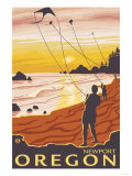 Beach & Kites, Newport, Oregon