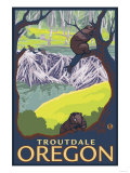 Buy Beaver Family, Troutdale, Oregon at AllPosters.com