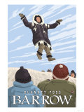 Alaska Blanket Toss, Barrow, Alaska