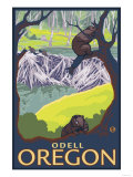 Buy Beaver Family, Odell, Oregon at AllPosters.com