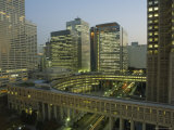 Nightime Skyscrapers and City Buildings, Shinjuku, Tokyo, Japan, Asia
