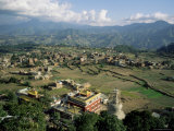 Buy Panoramic View of the Valley, Parping, Nepal, Asia at AllPosters.com