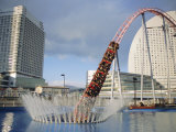 Funfair Rollercoaster, Minato Mirai, Yokohama, Japan