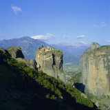 Holy Monastery of Aghia Triada (Holy Trinity), Meteora, Unesco World Heritage Site, Greece, Europe