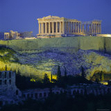 The Parthenon and Acropolis, Unesco World Heritage Site, Athens, Greece, Europe