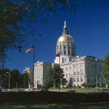 Buy Exterior of the Georgia State Capitol Building, Atlanta, Georgia, United States of America (USA) at AllPosters.com