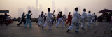 Buy People Doing Early Morning T'Ai Chi Exercises in the Huangpu Park on the Bund, Shanghai, China at AllPosters.com