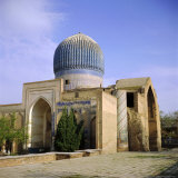Gur Emir Mausoleum, Burial Place of Tamerlane, Samarkand, Uzbekistan, Eurasia