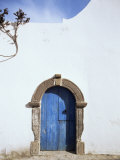 Blue Door, Filicudi, Aeolian Islands, Unesco World Heritage Site, Italy