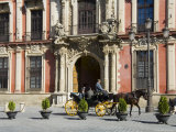 Buy Horse and Carriage with Archbishops Palace in Background in Santa Cruz District, Seville, Spain at AllPosters.com