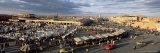 View Over the Djemma El Fna (Place Jemmaa El Fna), Marrakesh (Marrakech), Morocco, North Africa