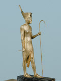Gilt Wood Statuette of the King, from the Tomb of the Pharaoh Tutankhamun, Thebes, Egypt