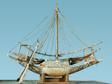Model of the Pharaoh's Boat, from the Tomb of the Pharaoh Tutankhamun, Thebes, Egypt