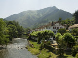 River Nive, Saint Etienne De Baigorry (St.-Etienne-De-Baigorry), Basque Country, Aquitaine, France