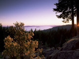San Juan Islands Seen from Chuckanut Drive, Puget Sound, Washington State