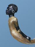 An African Adversary Carved on the Lower End of a Ceremonial Cane, Thebes, Egypt