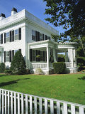 Buy Fisher House, an Elegant Sea Captain's House Dating from 1840, Martha's Vineyard, New England, USA at AllPosters.com