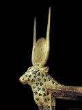 Head of a Funerary Couch in the Form of a Sacred Cow, Thebes, Egypt
