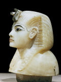 Buy Stopper in the Form of the King's Head from One of the Four Canopic Urns, Thebes, Egypt at AllPosters.com