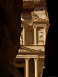 The Treasury Building at the End of the Siq, Petra, Jordan, Middle East