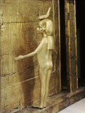 Statue of the Goddess Serket Protecting the Canopic Chest or Shrine, Thebes, Egypt