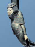 An Asian Adversary Carved on the Lower End of a Ceremonial Cane, Thebes, Egypt