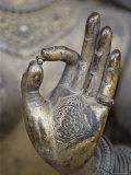 Close-Up of the Hand of Ganga, Kathmandu Valley, Nepal