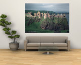 Dunluce Castle on Cliff, Northern Ireland