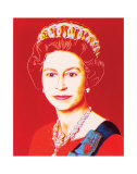 Reigning Queens: Queen Elizabeth II of the United Kingdom, c.1985 (Light Outline)