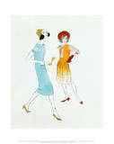Two Female Fashion Figure, c.1960