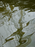 Buy Abstract Reflection of a Ship's Masts and Rigging in Rippling Water, Mystic, Connecticut at AllPosters.com