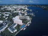 Aerial View over Resorts in Bermuda