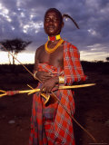 Buy Hamer Man in Traditional Clothing, Ethiopia at AllPosters.com