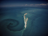 Buy Calm Tidal Swirl Can Be Seen Left of the Lacepede Islands, Australia at AllPosters.com