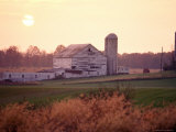 Buy Farm in Rockville, Maryland at Sunset at AllPosters.com