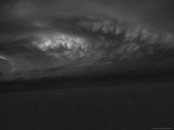 Kansas Harvest Summer Storm Approaching