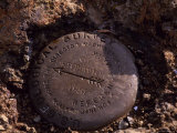 Desolation Peak Geological Survey Marker, Washington