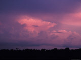 Buy Impending Wet Season Storm over the Pantanal Wetlands at Sunset at AllPosters.com