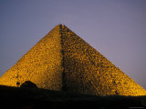 Pyramid at Dusk in Egypt