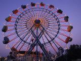Buy People Ride an Upsidedown Ferris Wheel in Wildwood, New Jersey at AllPosters.com
