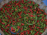 Buy Mexican Peppers at an Open Air Market, Mexico at AllPosters.com