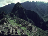 Buy Machu Picchu, A Pre-Columian Inca Ruin Located in the Andes Mountains at AllPosters.com