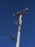 Buy Power Lines against a Clear Sky, Arizona at AllPosters.com