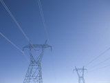 Buy Power Lines against a Blue Sky, Arizona at AllPosters.com