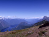 Buy Ross Lake and North Cascades from Desolation Peak Fire Lookout Cabin, Washington at AllPosters.com