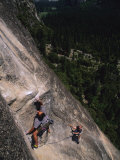 Buy Male Rock Climbing in Yosemite National Park, California at AllPosters.com
