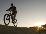 Buy Man Mountain Bikes on Slickrock in Wyoming at AllPosters.com
