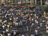 Buy Motorcycles Choke the Streets During Rush Hour in Kaosiung at AllPosters.com