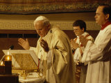 Buy Pope John Paul II Performs a Mass at the Vatican at AllPosters.com