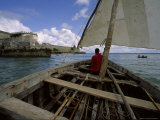 Buy Sailing Around Fort Sebastian, Mozambique at AllPosters.com